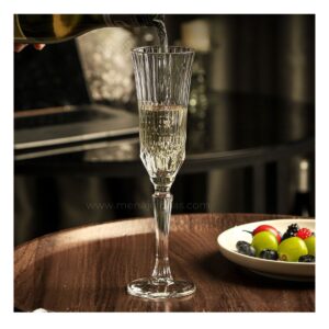 copas champagne labradas de cristal